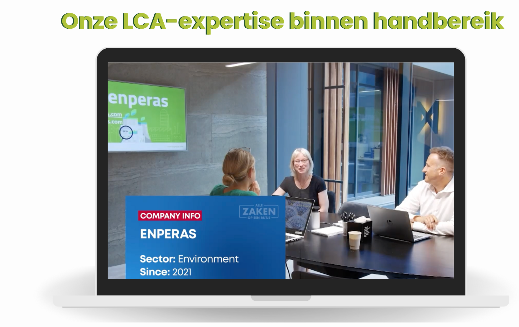 Our LCA expertise at your fingertips Enperas